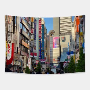 Godzilla Road Tapestry