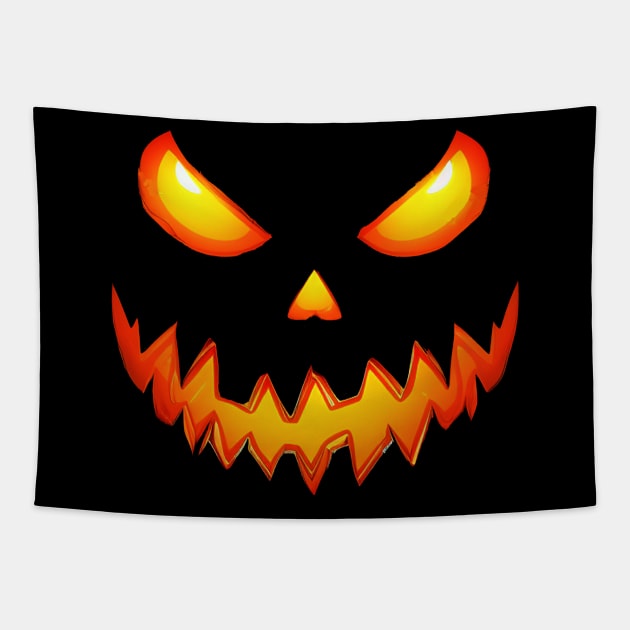 Pumpkin Eater Tapestry by apsi