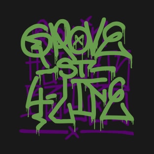 Grove Street Graffiti Drip over Ballas T-Shirt