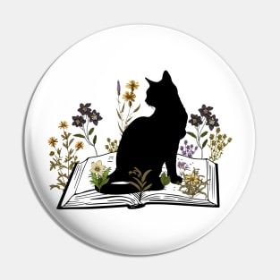 cat black book Pin