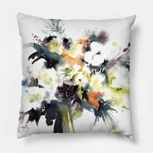 Bouquet with cotton flowers Pillow