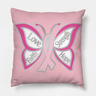 Breast Cancer Awareness Ribbon T-shirt and things Pillow