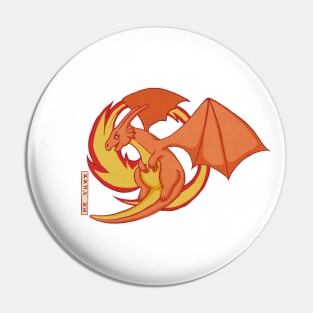 Fire Dragon Pin