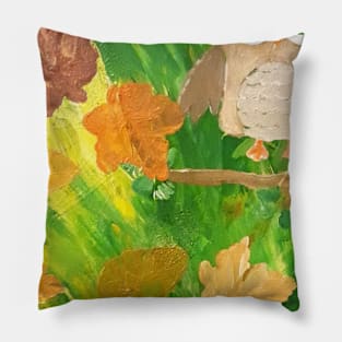 Autumn Owl Pillow