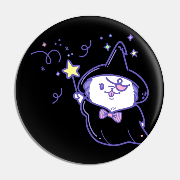 Fluffy Spell Pin by Fluffymafi