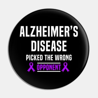 Alzheimer's Disease Picked The Wrong Opponent Pin