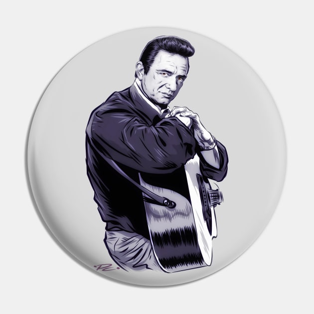 Johnny Cash - An illustration by Paul Cemmick Pin by PLAYDIGITAL2020