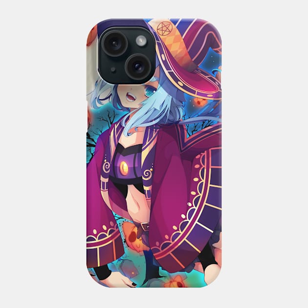 Witch Halloween Aoki Phone Case by Kukupon