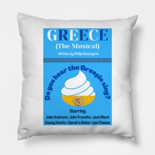 Greece the musical Pillow