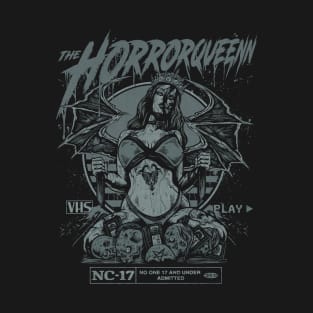 HORRORQUEENN (wolf grey) T-Shirt