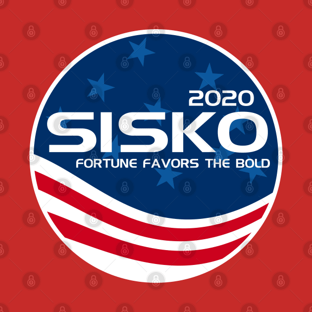 Sisko 2020 Parody Campaign Sticker by doctorheadly