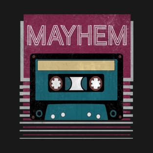 Retro Name Mayhem Flowers Proud Classic Styles T-Shirt