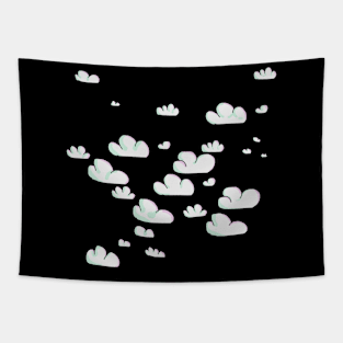 Simple cloud pattern Tapestry