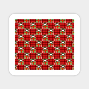 Christmas Gift Bernie Pattern Magnet