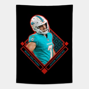 JASON SANDERS MIAMI DOLPHINS Tapestry