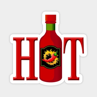 Hot Sauce Bottle Magnet