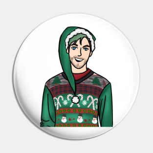 Christmas Jacksepticeye Pin