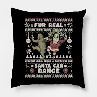 Santa Can Dance Pillow