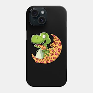 Dinosaur, Pizza, T Rex, Phone Case