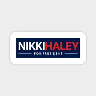 NIKKI HALEY FOR PRESIDENT 2024 Magnet