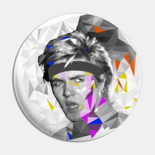 Simon Le Bon from Duran Duran Pin