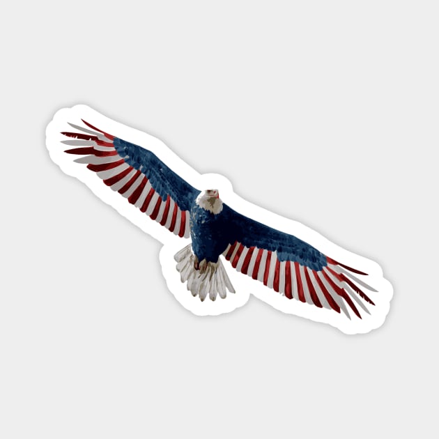 USA Eagle Magnet by phneep