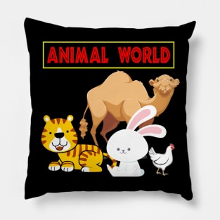 Animal world Pillow