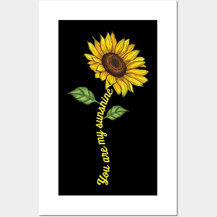 Alpaca sunflower my sunshine lyrics poster canvas