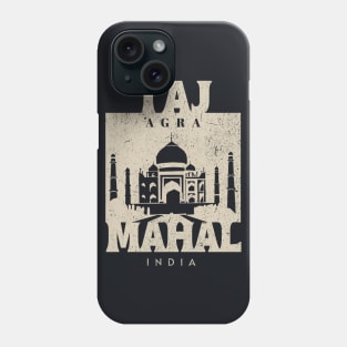 Taj Mahal - Agra India Vintage Phone Case