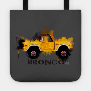 Ford Bronco Splash Yellow Tote