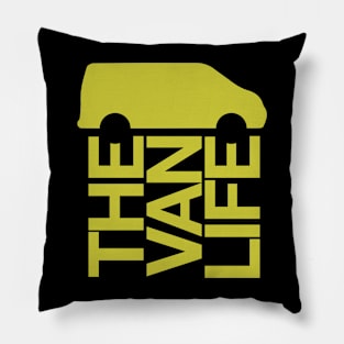 The Van Life Logo Pillow