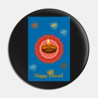 Happy Diwali Pin