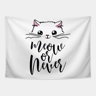 meow or never Tapestry