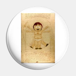 Vitruvian Randy Pin