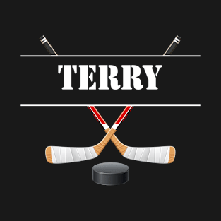 Terry Birthday Hockey T-Shirt