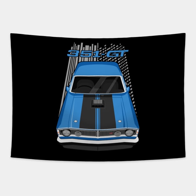 Ford Falcon XY GTHO Phase 3 - Blue Tapestry by V8social