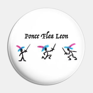 Ponce Flea Leon Pin