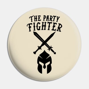 Fighter Dungeons and Dragons Team Party Pin