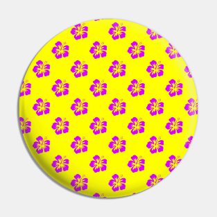 Floral aquarelle motif fleur Pin