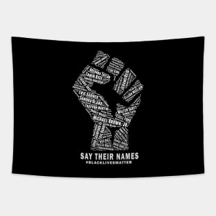 Black Lives Matter: Say Their Names Tapestry