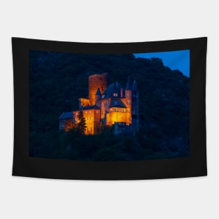 Katz Castle, St. Goarshausen, Rhineland-Palatinate, Rhine, Middle Rhine, Castle Tapestry