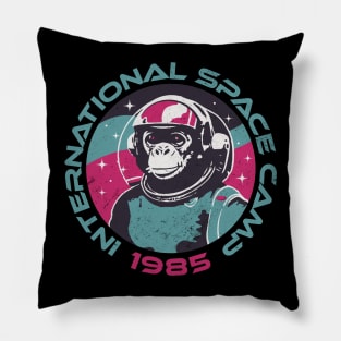 Astronaut Monkey - Space Camp - Vintage 1985 Pillow