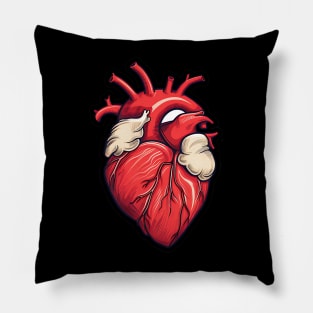 Magic man heart Pillow