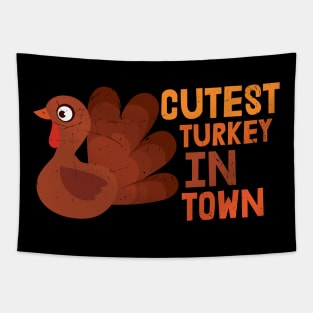 The cutest turkey in town Tapestry