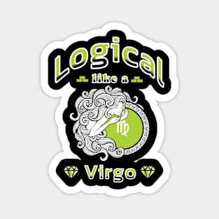 Zodiac attributes: Virgo black Magnet