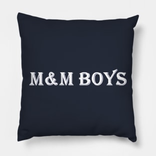 M&M Boys Design Pillow