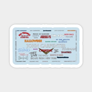 John Carpenter Filmography Magnet