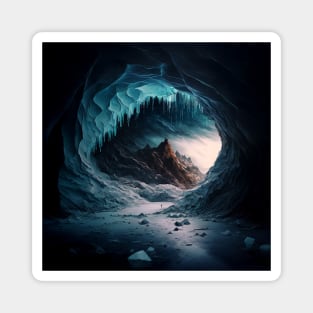 ICE CAVE Magnet