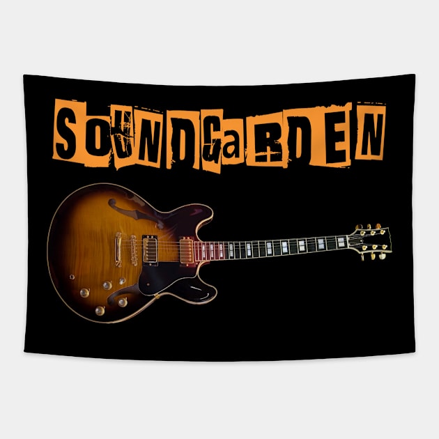 SOUND GARDEN BAND Tapestry by dannyook