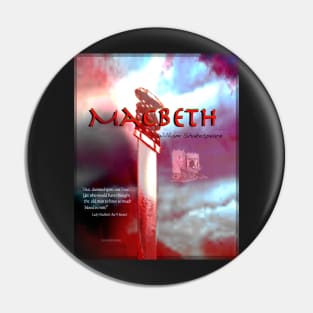 MacBeth Image and Quote Pin